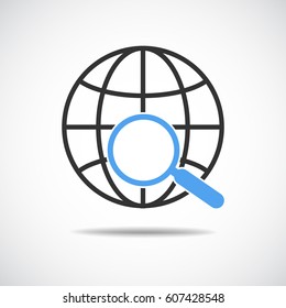 search sign Map icon