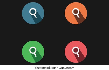 Search sign vector design illustration	
