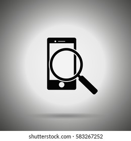 search smartphone icon 