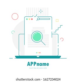 Search Splash Screen App Icon