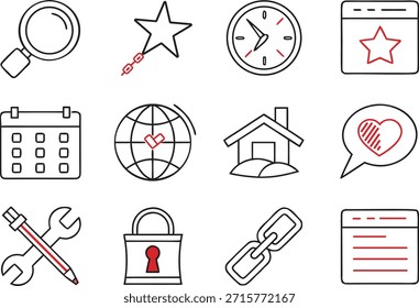 De búsqueda de la página de Enlace de reloj de estrella globo casa de bloqueo de corazón