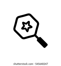 search star icon vector eps