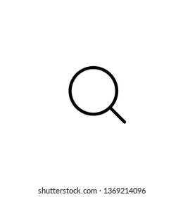 Search Stroke Vector Icon