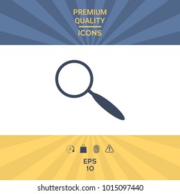 Search symbol icon