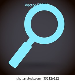 search symbol magnifying glass picture
