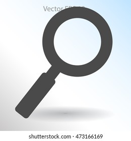 search symbol magnifying glass picture