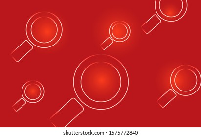 search symbol stock vector background