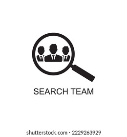 search team icon , person icon