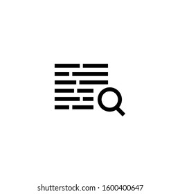 Search Text Icon, Computer and Security Hacking
