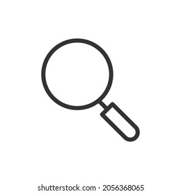 Search thin line icon. Symbol in trendy outline style. Premium design for web and apps. Perfect for UI. 