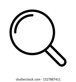 search thin line vector icon