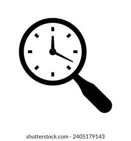 Search time, time, view icon, Perfect use for print media, web, stock images, commercial use or any kind of design project.