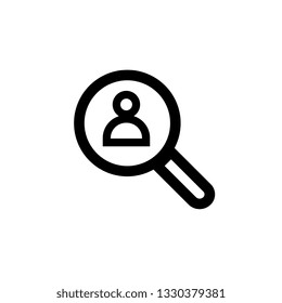 search user icon vector, can be used for web and mobile design