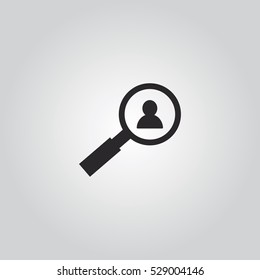 search user  icon vector, can be used for web and mobile design