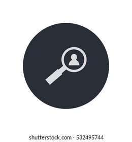 search user  icon vector, can be used for web and mobile design