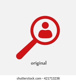 search user vector icon