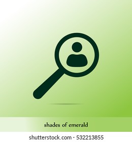 search user vector icon