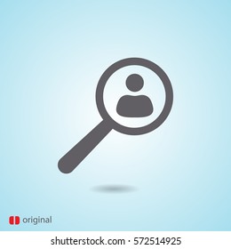 search user vector icon
