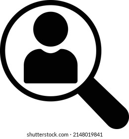 buscar la ilustración Vector en un fondo transparente.Símbolos de calidad premium.Icono vectorial glifos para el concepto y el diseño gráfico.