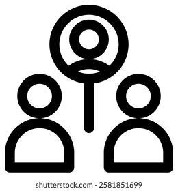 Search Vacancy Icon for Business Risk