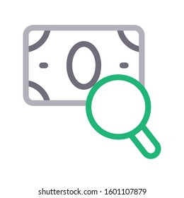 search vector color line icon 