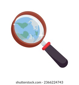 Search vector colorful stickers Icon Design illustration. EPS 10 File