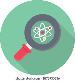 search vector colour flat icon