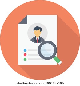 search vector colour flat icon