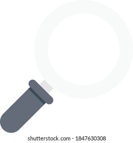 search vector flat colour icon 