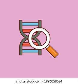 search vector flat colour icon