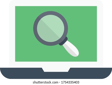 search vector float color icon 