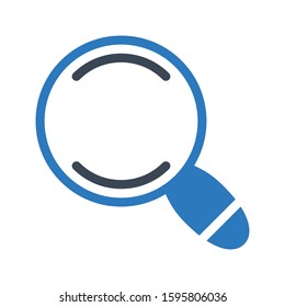 search vector glyph color icon 