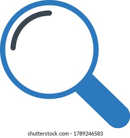 search vector glyph color icon 