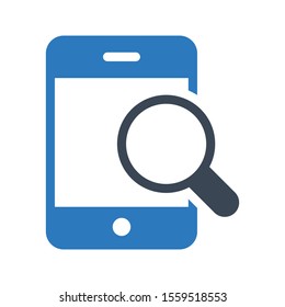 search vector glyph colour icon 