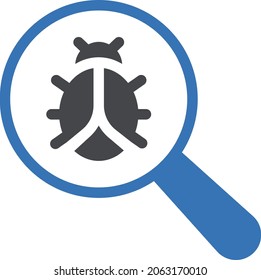 search vector glyph colour icon