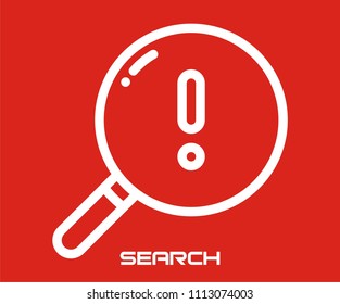 Search vector icon 
