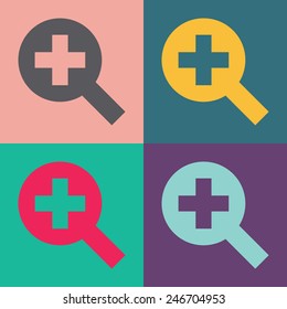 Search vector icon.
