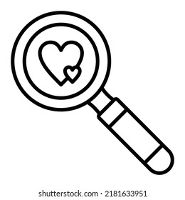 Search vector icon. Can be used for printing, mobile and web applications.