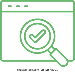 Search vector icon. Can be used for printing, mobile and web applications.