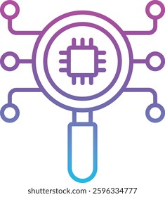 Search vector icon. Can be used for printing, mobile and web applications.