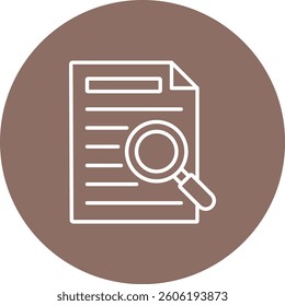 Search vector icon. Can be used for printing, mobile and web applications.