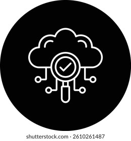 Search vector icon. Can be used for printing, mobile and web applications.