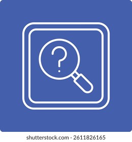 Search vector icon. Can be used for printing, mobile and web applications.