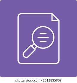 Search vector icon. Can be used for printing, mobile and web applications.