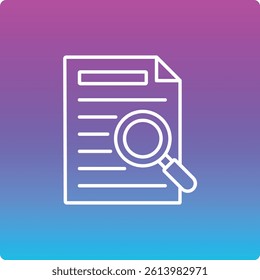 Search vector icon. Can be used for printing, mobile and web applications.