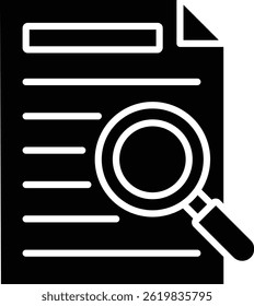 Search vector icon. Can be used for printing, mobile and web applications.