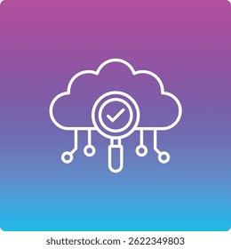 Icono de Vector de Búsqueda. Se puede utilizar para aplicaciones de impresión, móviles y de Web.