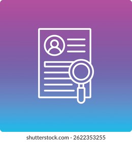 Search vector icon. Can be used for printing, mobile and web applications.