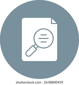 Search vector icon. Can be used for printing, mobile and web applications.