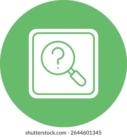 Search vector icon. Can be used for printing, mobile and web applications.